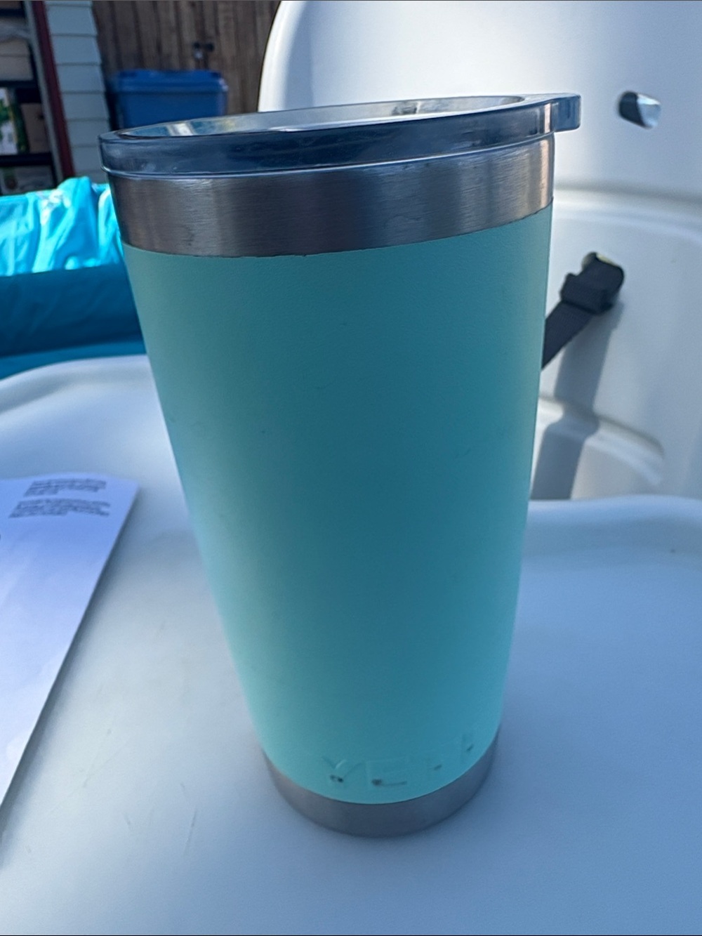 Yeti Stainless steel  Travel Tumbler - Aqua